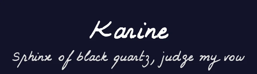 Karine by philing.net — Script Handwritten Font — thumbnail 2