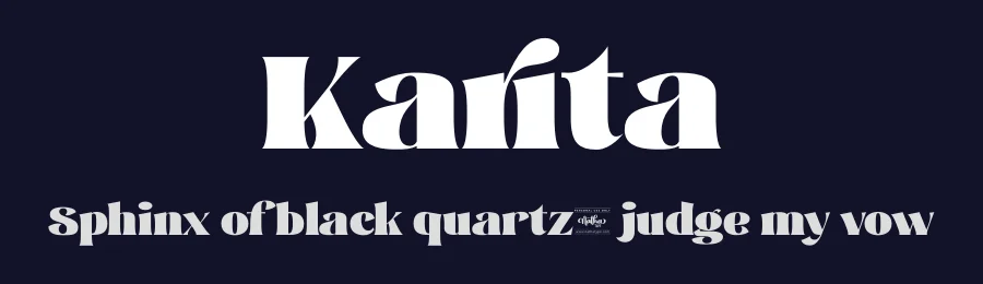 Karita by Nathatype — Serif Font — thumbnail 2