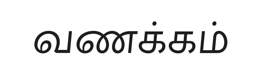 Karla Tamil Inclined by Jonathan Pinhorn — Sans Serif Font