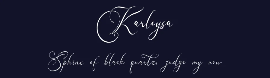 Karleysa by Denustudios — Script Handwritten Font — thumbnail 2
