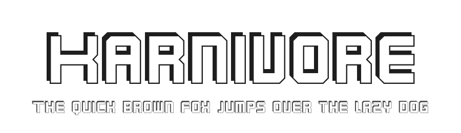 Karnivore by Apostrophic Labs — Display Font