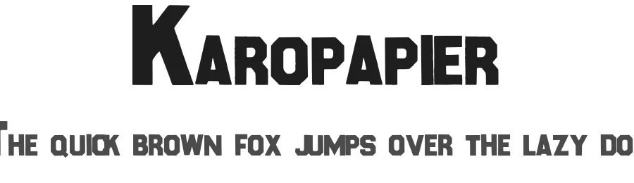 Karopapier