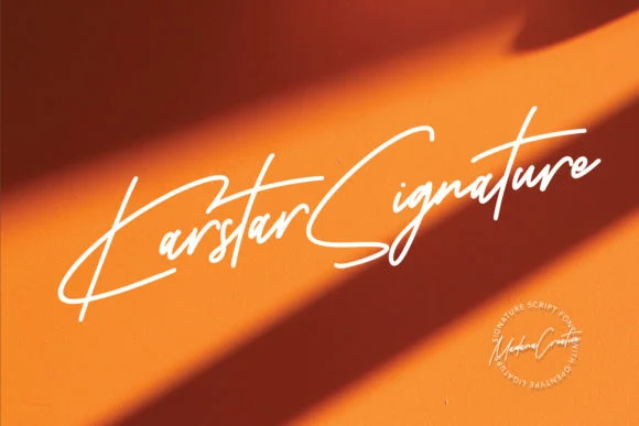 Karstar Signature Font by Maulana Creative — Wedding Font