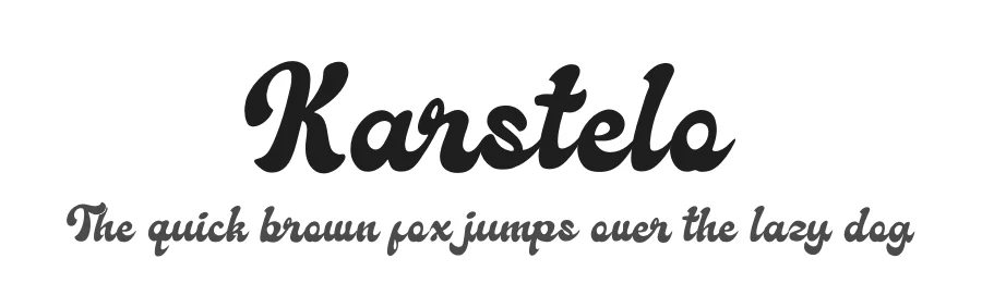 Karstelo by Denustudios — Script Handwritten Font