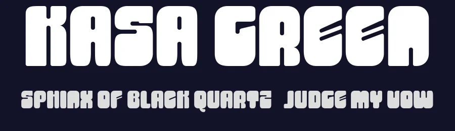 Kasa Green by Maulana Creative — Decorative Font — thumbnail 2