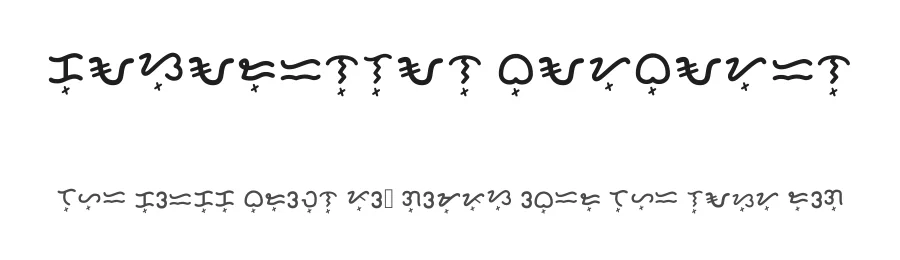 Kasarinlan Baybayin by Alvin Funelas — Dingbats Font