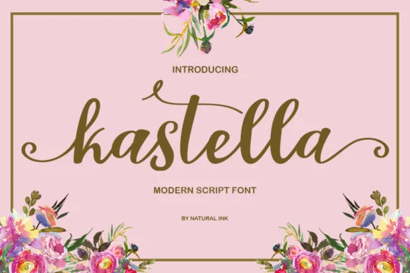 Kastella Font by Natural Ink — Script Handwritten Font