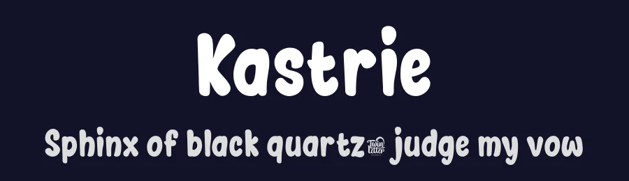 Kastrie by twinletter — Decorative Font — thumbnail 2