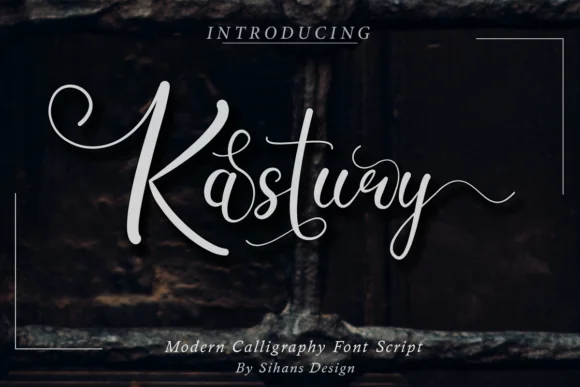 Kastury Font by Comactype Foundry — Script Handwritten Font
