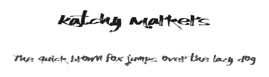 Katchy Markers