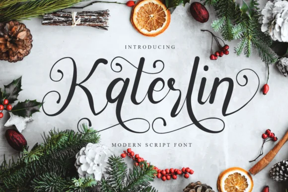 Katerlin Font by Muksal Creative — Script Handwritten Font