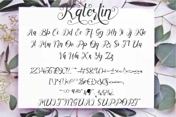 Katerlin Font by Muksal Creative — Script Handwritten Font — thumbnail 8