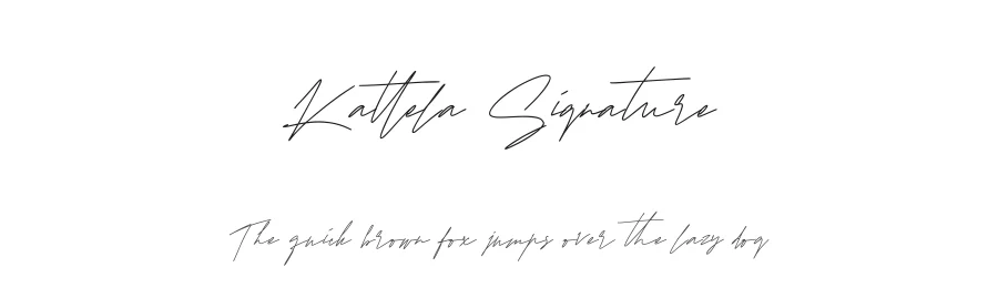 Kattela Signature