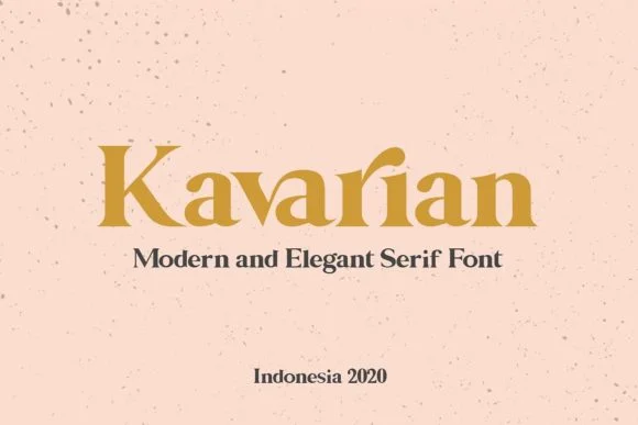Kavarian Font by Maulana Creative — Wedding Font