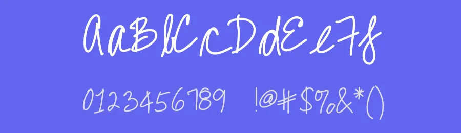KB Call Me by Khrys Kreations — Script Handwritten Font — thumbnail 3