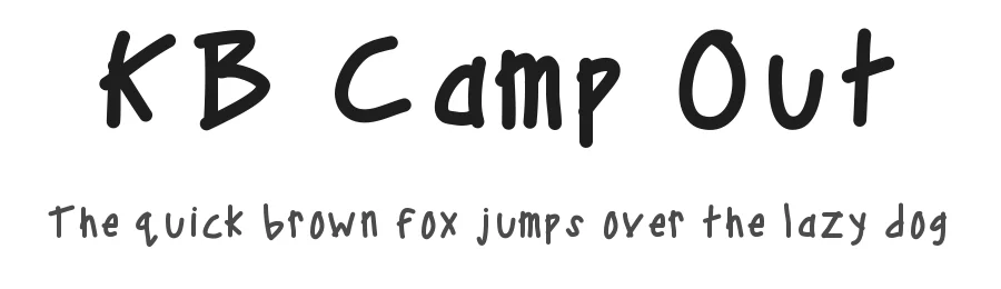 KB Camp Out
