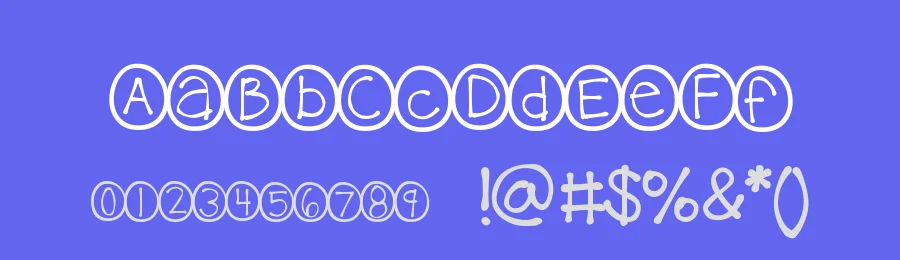 KB Caterpillar by Khrys Kreations — Decorative Font — thumbnail 3