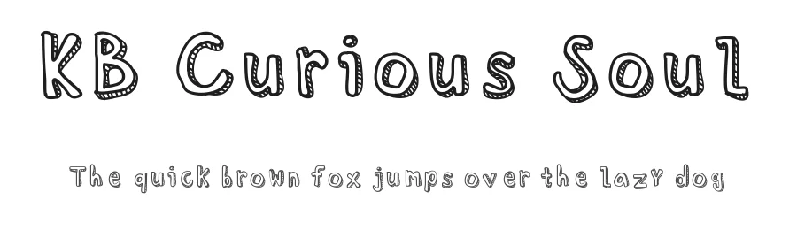 KB Curious Soul by Khrys Kreations β Decorative Font