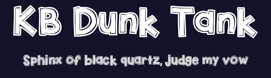 KB Dunk Tank by Khrys Kreations — Decorative Font — thumbnail 2