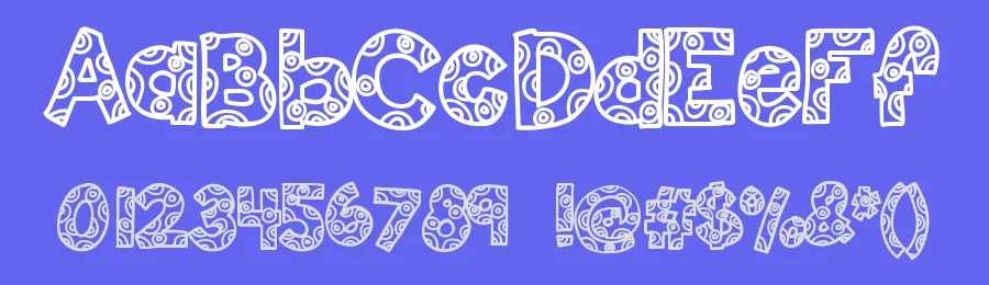 KB Fun House by Khrys Kreations — Decorative Font — thumbnail 3