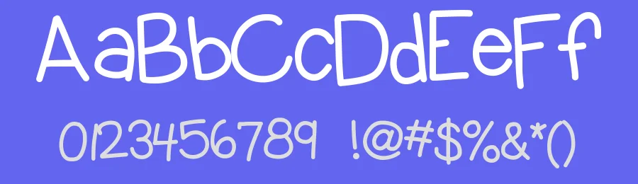 KB Gobble Day by Khrys Kreations — Decorative Font — thumbnail 3