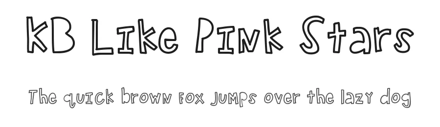 KB Like Pink Stars