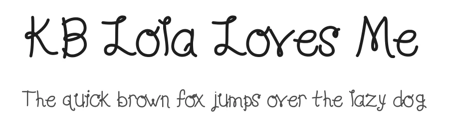 KB Lola Loves Me