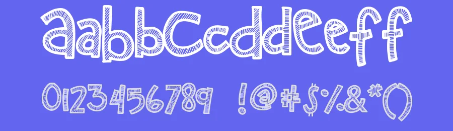 KB Zipa Dee Doo Dah by Khrys Kreations — Decorative Font — thumbnail 3
