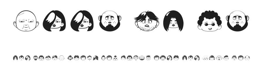 Keep It Up by dcoxy - Greg Medina — Dingbats Font