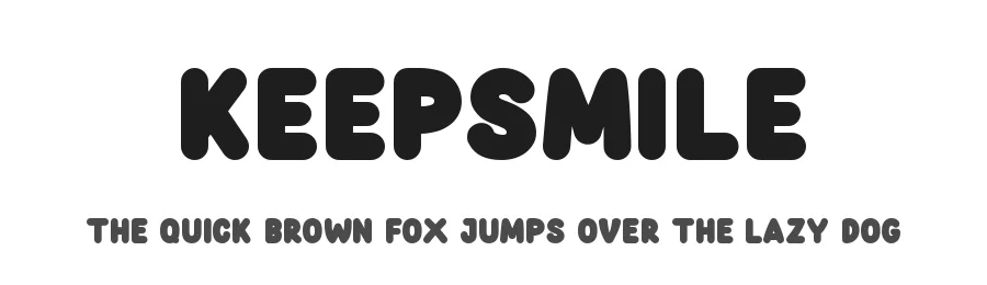 Keepsmile by Almarkhatype — Decorative Font