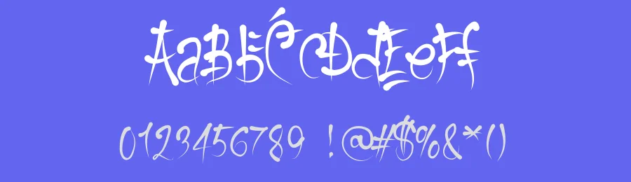 Keetano Gaijin + Katakana by Keetano ATL My Gangsta — Decorative Font — thumbnail 3