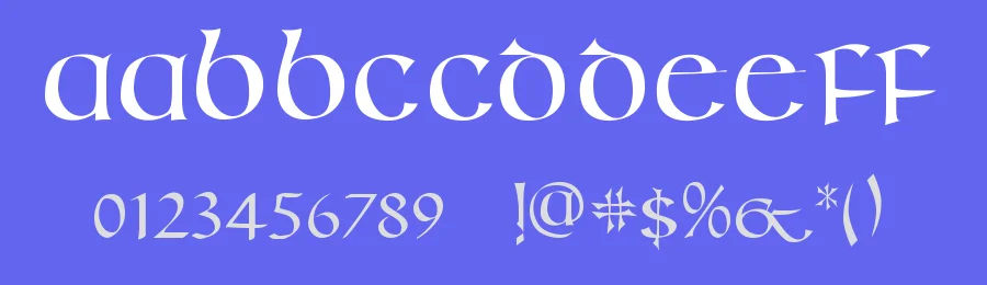 Kells SD by Steve Deffeyes — Blackletter Font — thumbnail 3