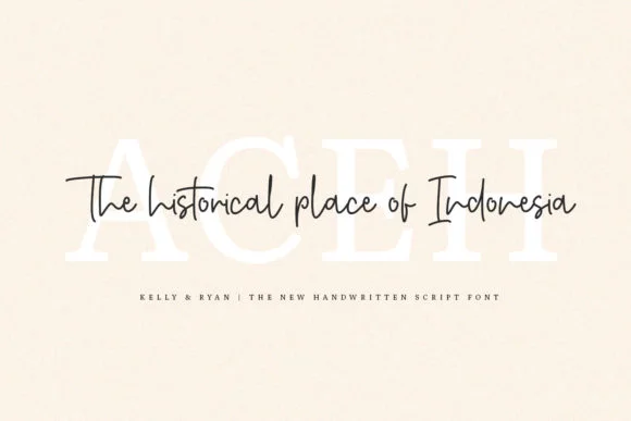 Kelly & Ryan Font by Graphicfresh — Script Handwritten Font — thumbnail 3