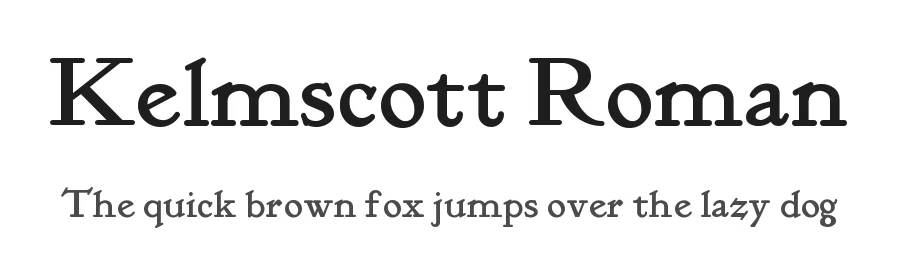Kelmscott Roman