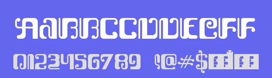 Kemasyuran Jawa by Adien Gunarta — Decorative Font — thumbnail 3