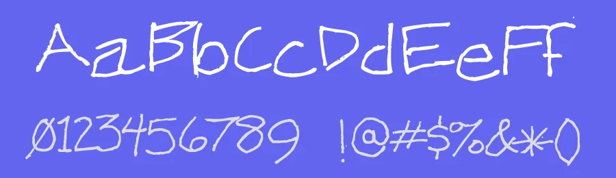 Ken Weigand by Ken Weigand — Script Handwritten Font — thumbnail 3