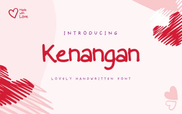 Kenangan Font by ibracreative โ Script Handwritten Font