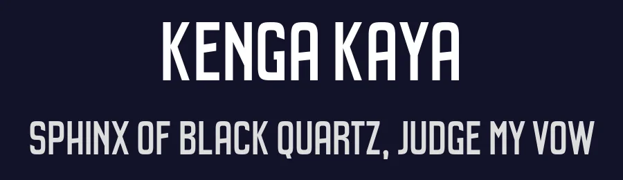 Kenga Kaya by AukimVisuel — Sans Serif Font — thumbnail 2