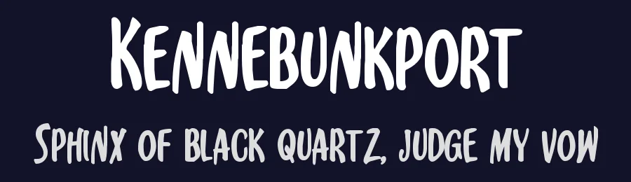 Kennebunkport by Iconian Fonts — Decorative Font — thumbnail 2