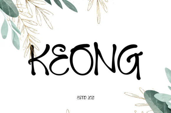 Keong Font by Grontype — Script Handwritten Font