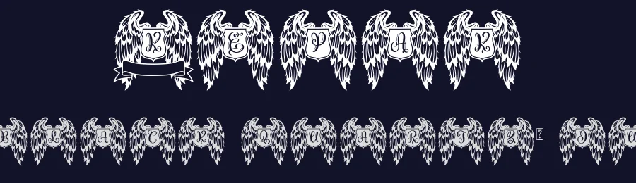 Kepak by Abo Daniel Studio — Decorative Font — thumbnail 2