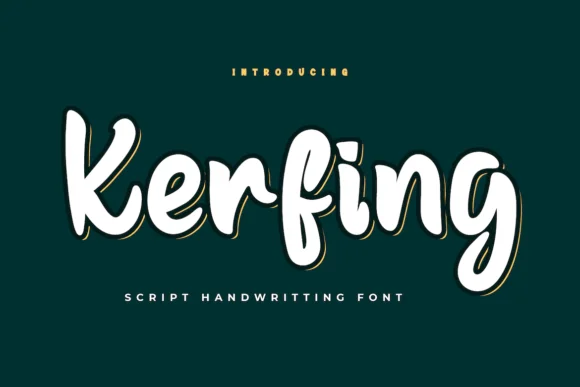Kerfing Font by Productype — Script Handwritten Font