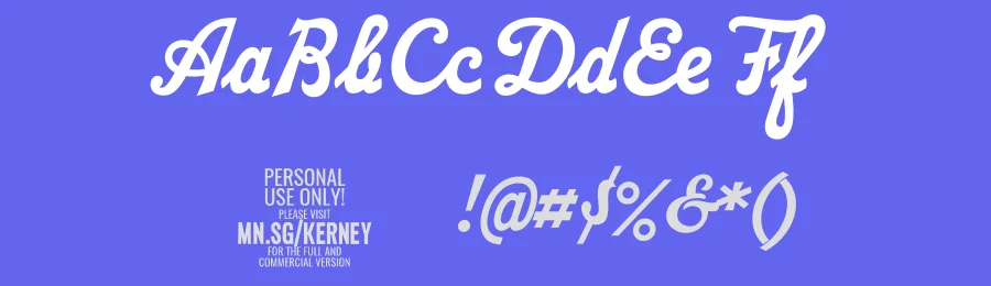 Kerney Script by Måns Grebäck — Script Handwritten Font — thumbnail 3