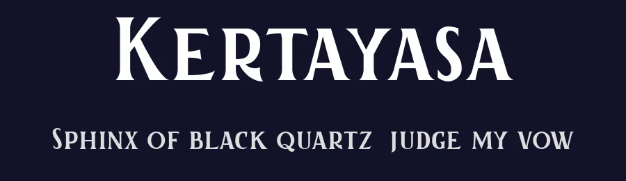Kertayasa by Aku Fadhl — Decorative Font — thumbnail 2