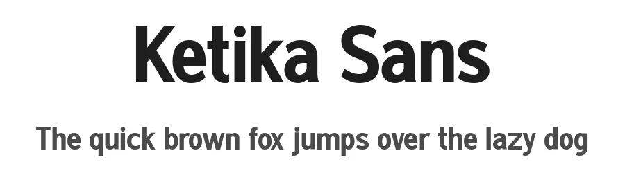 Ketika Sans
