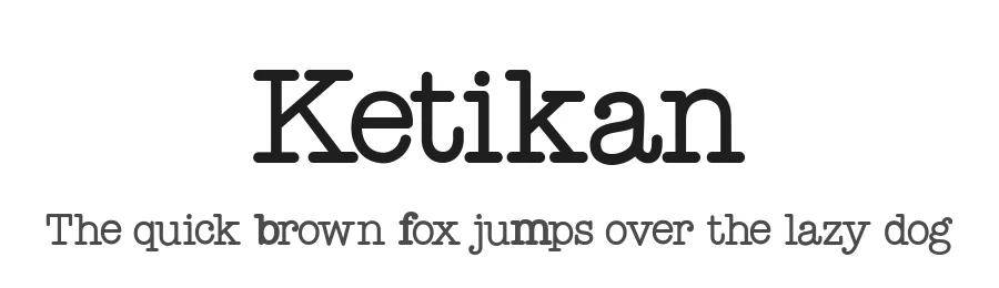 Ketikan
