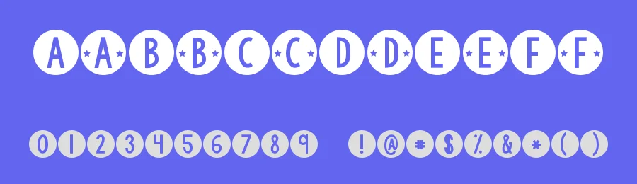 KG Counting Stars by Kimberly Geswein — Decorative Font — thumbnail 3