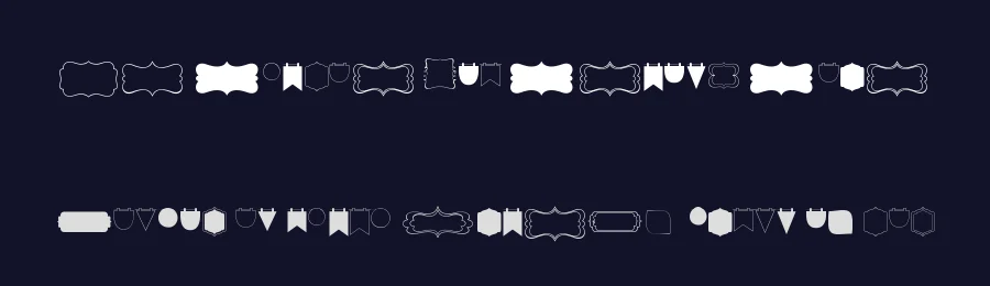 KG Flavor And Frames Four by Kimberly Geswein — Dingbats Font — thumbnail 2