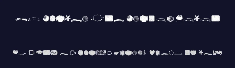 KG Flavor And Frames Seven by Kimberly Geswein — Dingbats Font — thumbnail 2