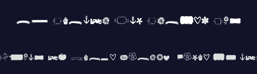 KG Flavor And Frames Six by Kimberly Geswein — Dingbats Font — thumbnail 2